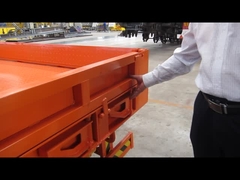 прицеп для грузовиков с низким покрытием с расширенным крылом