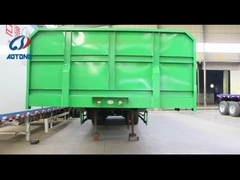 Прицеп грузового грузовика с боковой стеной